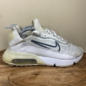 Nike Air Max 2090 Triple White Womens White Size 8 Athletic Shoes